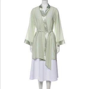 Halston Sheer Robe